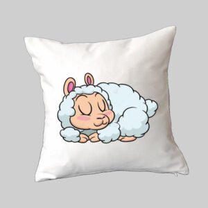 Cute Sleeping Sheep Cushion