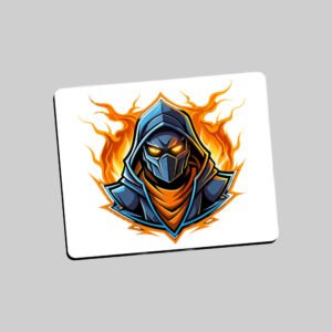 Fire Warrior Gaming Design Mouse Pad